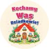 Wzór: Przypinka Kochamy Was Dziadkowie – pastelowa grafika z napisem Kochamy Was Dziadkowie!