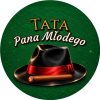 Wzór: Przypinka Tata Pana Młodego Fedora i Cygaro – grafika z napisem Tata Pana Młodego