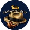 Wzór: Przypinka Tata Pana Młodego Kapelusz i Fajka – grafika z napisem Tata Pana Młodego
