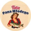 Wzór: Przypinka Tata Pana Młodego Pin-up Wędkarka – grafika z napisem Tata Pana Młodego