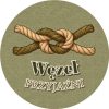 Wzór: Przypinka Węzeł Przyjaźni – grafika z napisem Węzeł przyjaźni