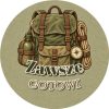 Wzór: Przypinka Zawsze Gotowi – grafika z napisem Zawsze gotowi